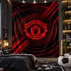 Wall Hanging Tapestry Manchester United Print Cloth for Living Room Bedroom Home Decor