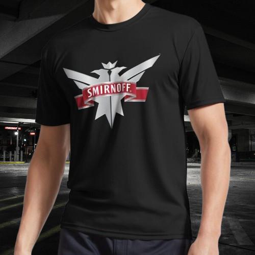Smirnoff Active Logo T-Shirt Funny Size Mode American T-shirt S разноцветный