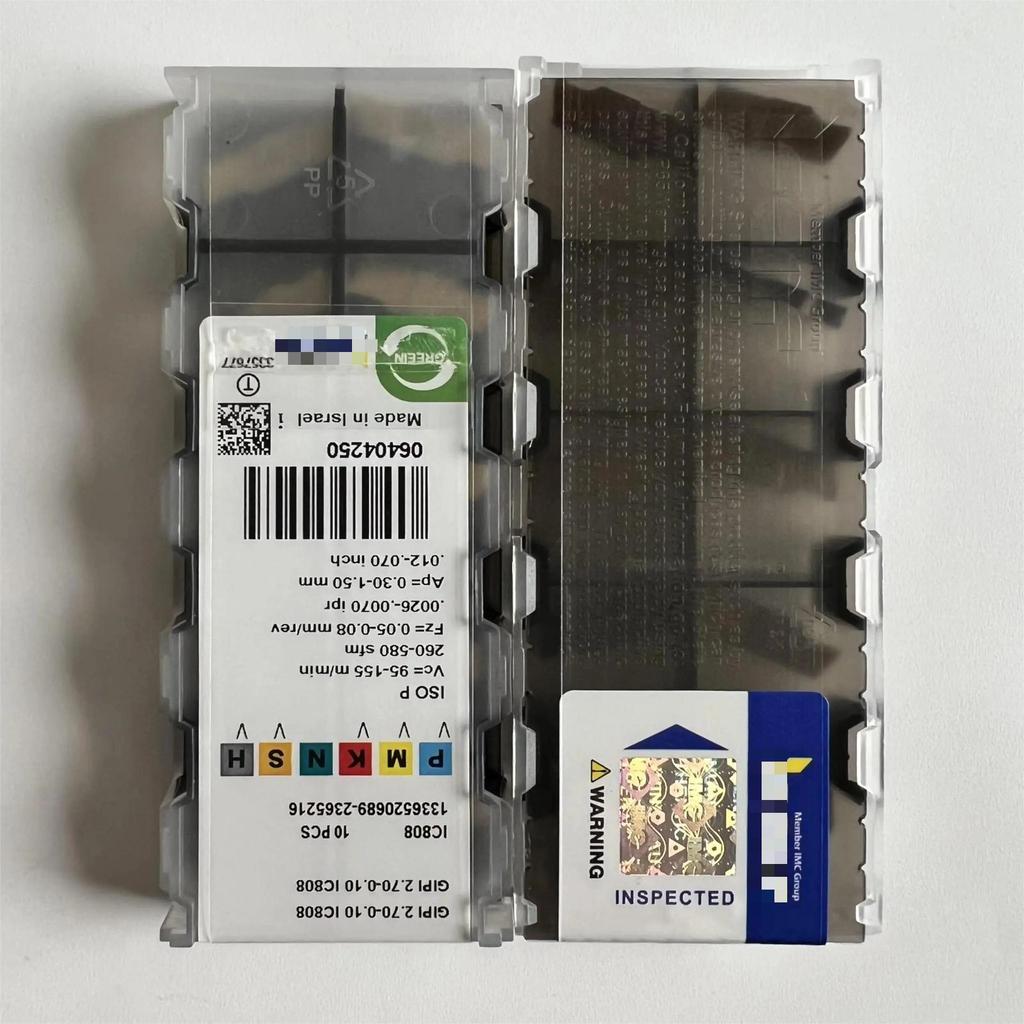 GIPI2.70-0.10 IC808 /Industrial indexable Carbide Inserts 10 PCS