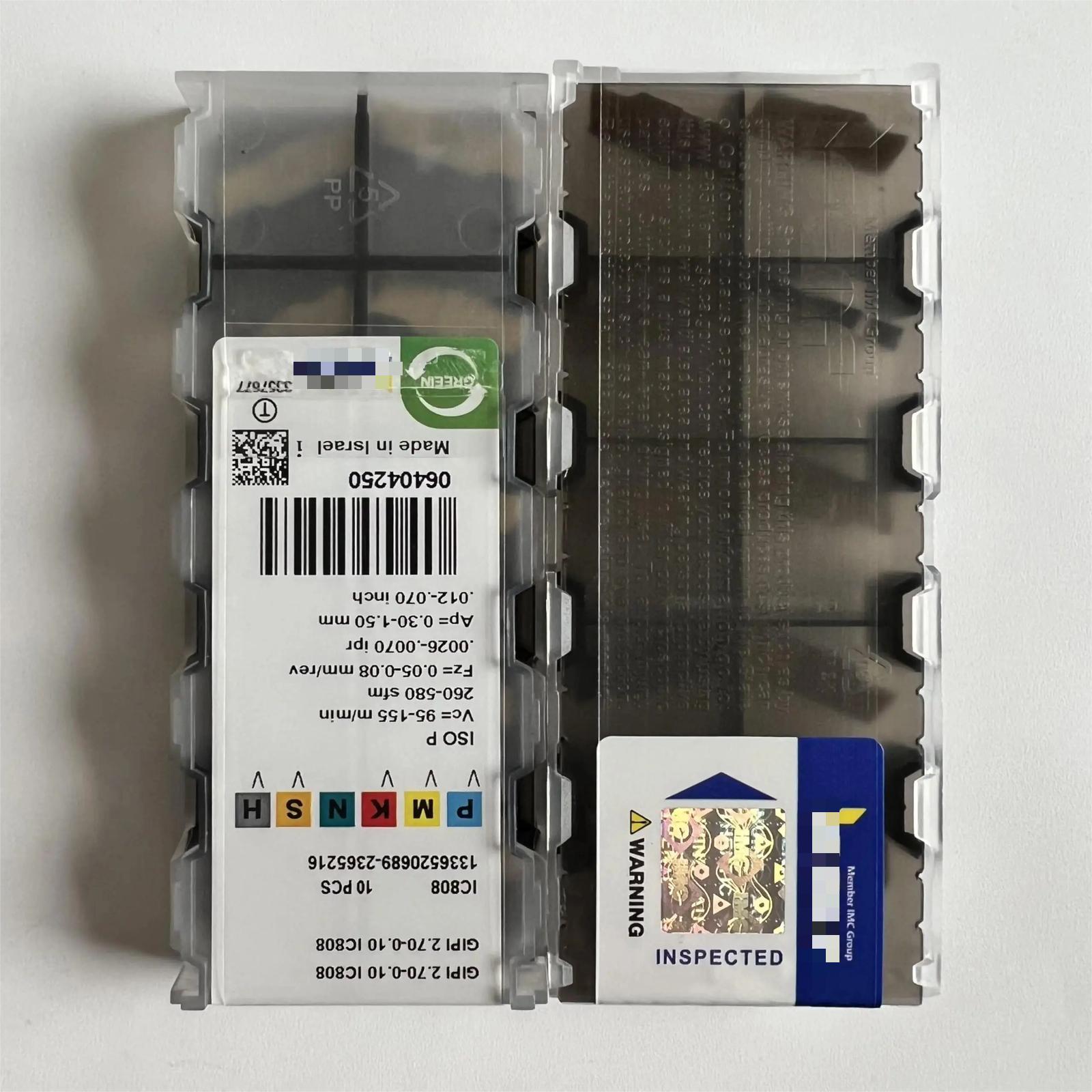 

GIPI2.70-0.10 IC808 /Industrial indexable Carbide Inserts 10 PCS