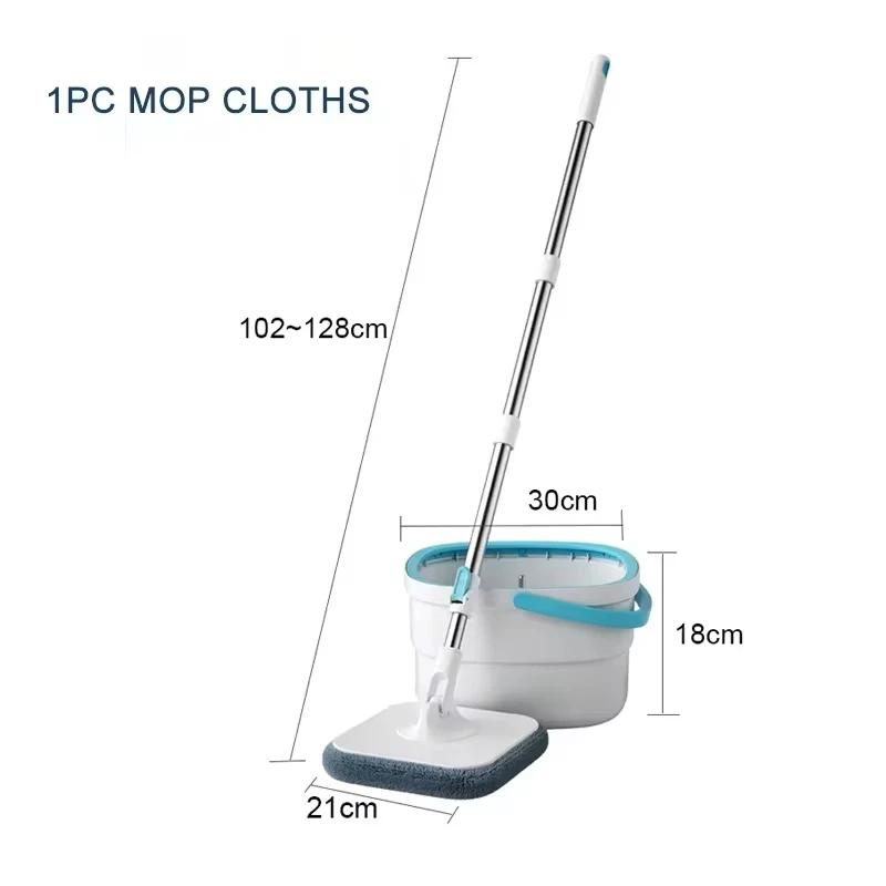 

Швабра с ведром, разделяющая грязную воду от чистой, вращение на 360°, без ручной стирки, отжим, автоматическое обезвоживание, швабра для отжима