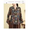 Chinese Style Literary Retro Cotton and Linen Long-sleeved T-shirt Tops for Women's Spring and Autumn New Loose Bottoming Shirts