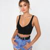 Seksowny krótki pasek z kokardą Y2K Tanks kamizelka dla kobiet lato bez rękawów elegancki Slim Fit krótkie podkoszulki damskie jednolity biurowy top damski Camis 24101