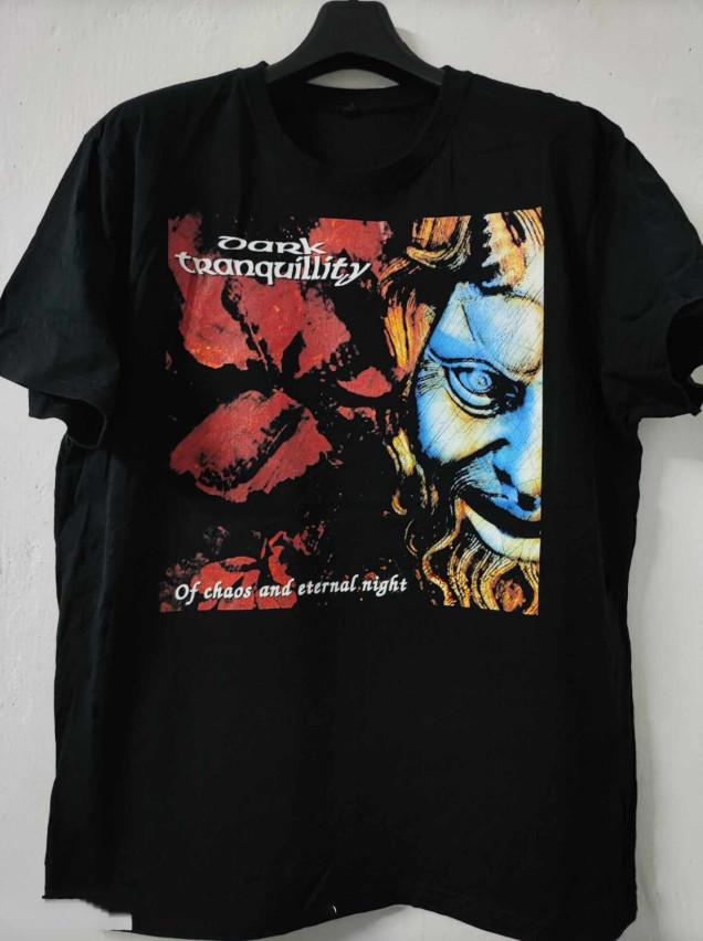 Dark Tranquillity Of Chaos And Eternal Night Unisex T-Shirt Cotton TS672 XXL
