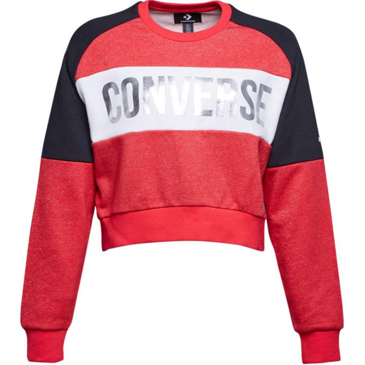 Converse Sweatshirt Women s Cherry Red 10007202-A02 L