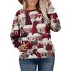 Christmas Sweatshirts For Women Sweater Cute Shirt Fall Pullover Top