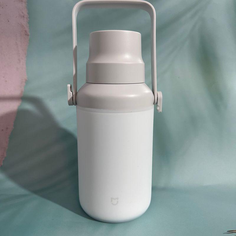 

Silicone Cup Cover for Xiaomi Large Capacity Cup, Protective Cover for 1000ml Large Capacity Thermos Bottle, Anti-Scratch Xiaomi Big Belly Cup White Cup Sleeve