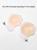 Full Coverage Push Up Bra for Large Chest Women, ABCD Cup Invisible Adhesive Silicone Sticky Bra Strapless Wedding Bra with Lift