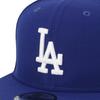 New Era LA Dark Royal Flat Visor Sizes 950 Los Do Droy 25J Cap, MLB, L/XL, White,