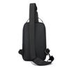 Men's Outdoor Crossbody Sports Phone and Chest Bag with Large Capacity for Casual Cycling and Commuting