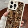 Leopard Print Tiger Print for iPhone15Pro Mobile Phone Case Apple 14 All-inclusive Edge 11/12/13 Anti-drop 16 Soft Glue