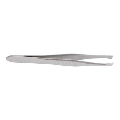Pince à épiler sourcils inclinée Professionnelle en acier inoxydable pour femmes et hommes