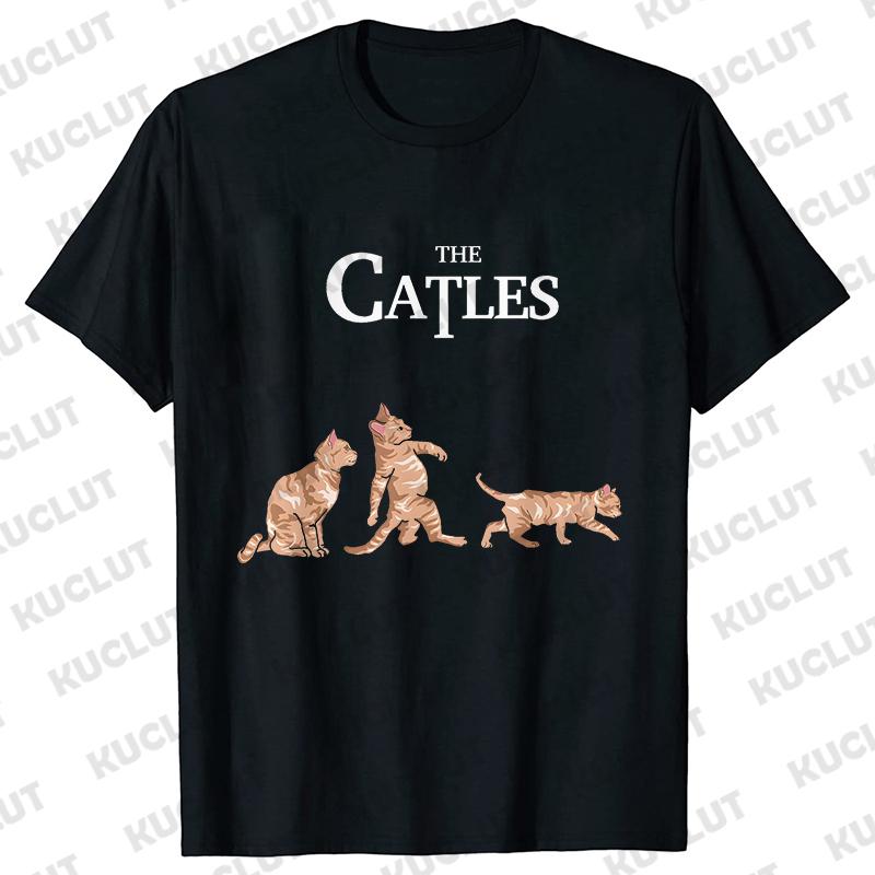 The Cat Lady Graphic T Shirts Unisex Funny for Cat Lovers T Shirt Summer Clothes Shirts Fashion Casual Short Sleeve Tees Shirts