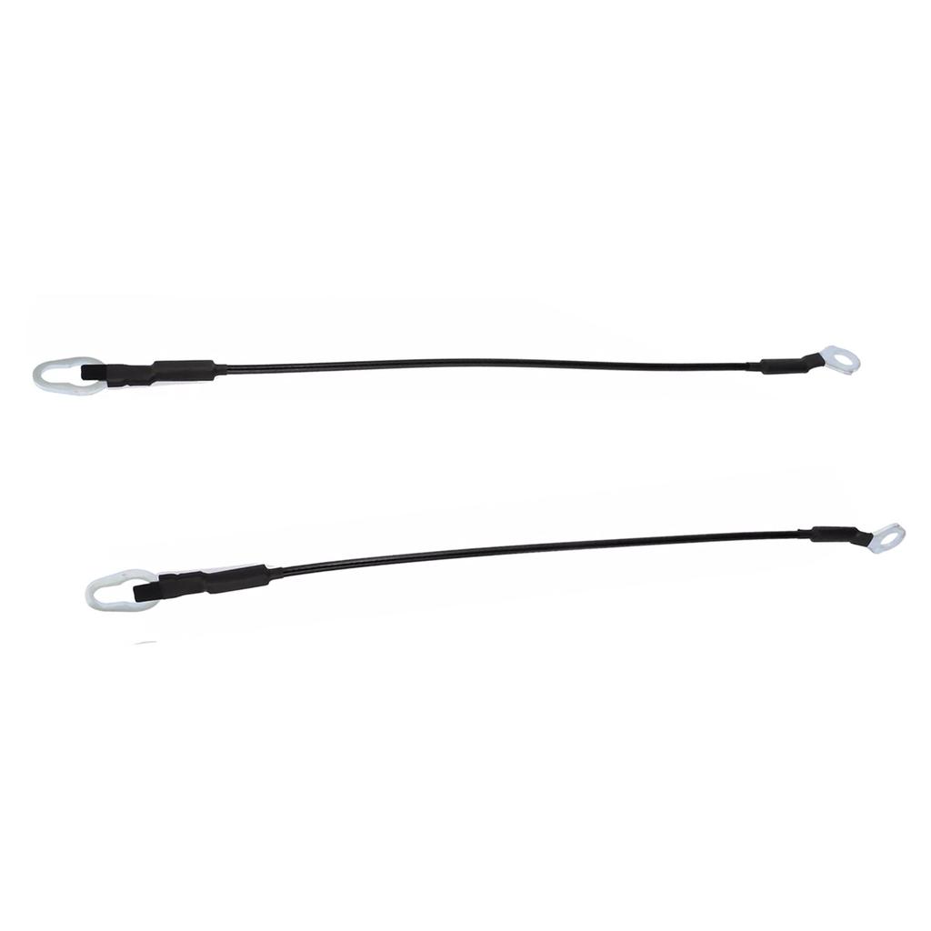 2pcs Tailgate Tail Gate Rear Support Cable Strap For Ford For F150 F250 F350 83-96 Part Number E3TZ9943052B E3TZ9943053B E8TZ994