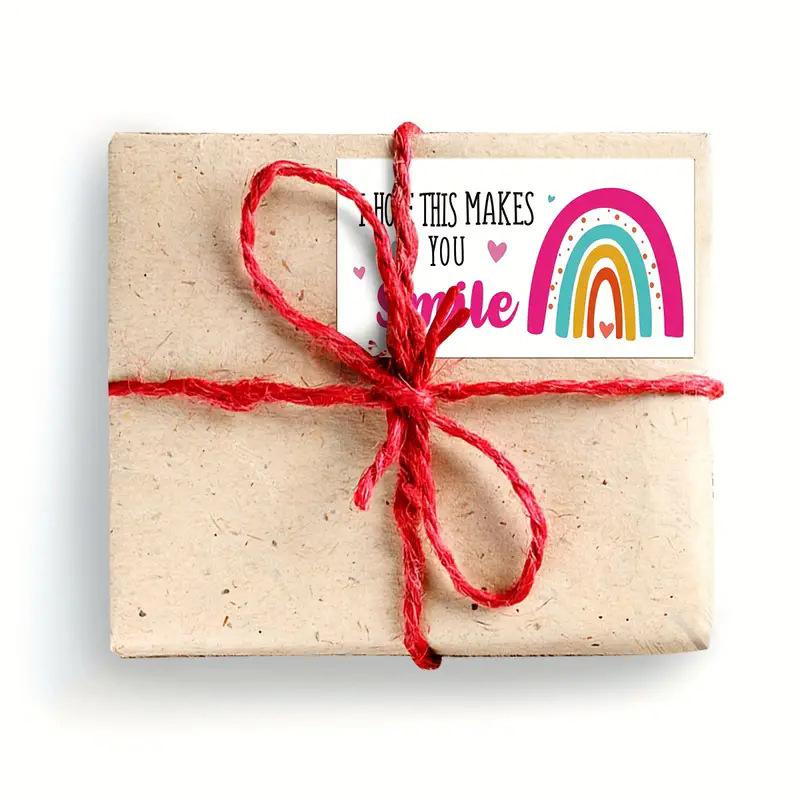 

50 листов/упаковка Надеюсь, это заставит вас улыбнуться, Открытки с благодарностью, Приветственные открытки для покупок, Купить открытки с благодарностью для клиентов