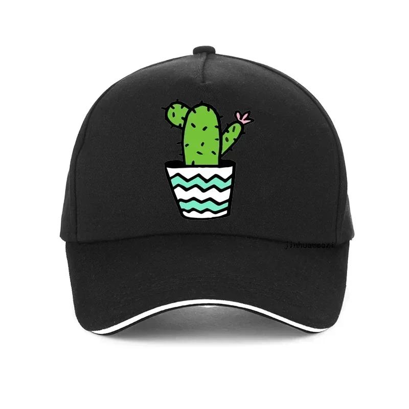 

Cartoon eleUnisexts CACTUS Print Baseball Cap Lovely Girl Sun Hat Fashion Summer Unisex woUnisex Snapback Hats Adjustable