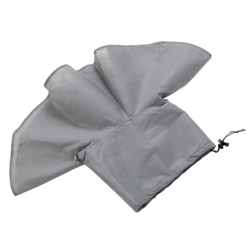 Palm Root Protective Cover, Non-Woven Fabric,   and Elastic Rope, Rodent  , Winter Frost Blanket for Plants, 17.7 X 11.2 Inch,
