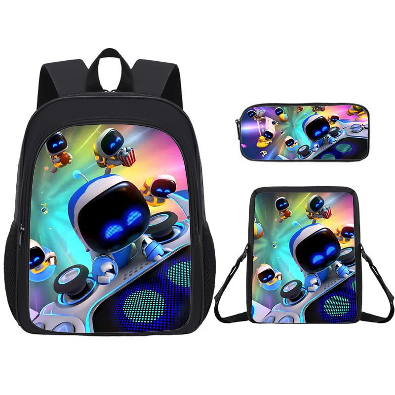 

Backpack Student Cartoon Pack With Astro Bot Graphic Printing Design Daily For 05