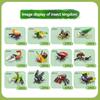 Mini Insect Series Building Block Ladybug Dragonfly Butterfly Snail Wasp Mantis Beetle Bricks Toys Christmas Gifts For Children