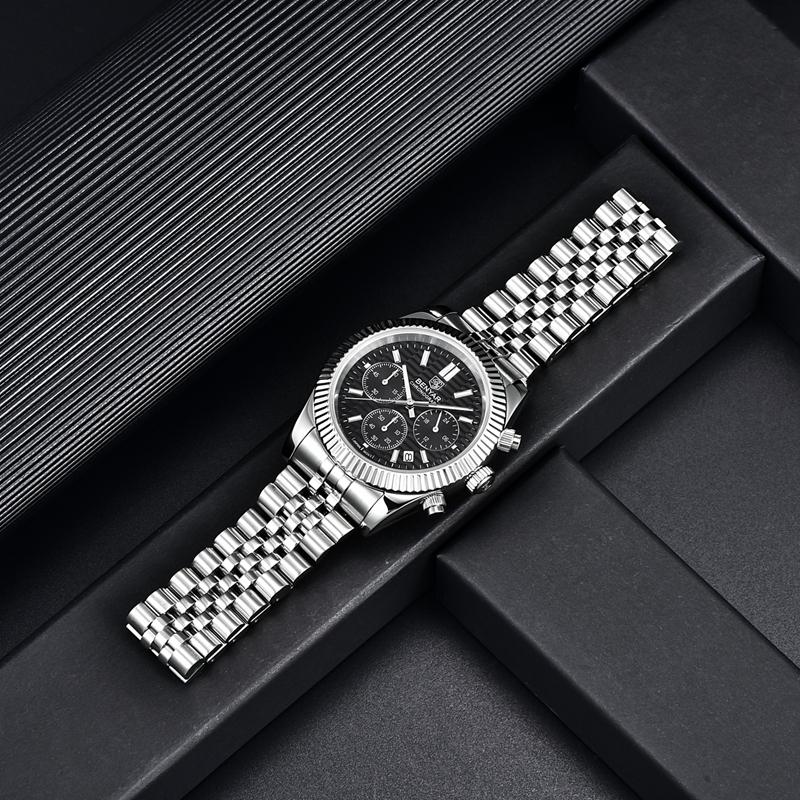 BENYAR Top Brand Luxury Fashion Divers Watches Men Waterproof Date Watch Business Watch Men Quartz Wristwatch Relogio Masculino