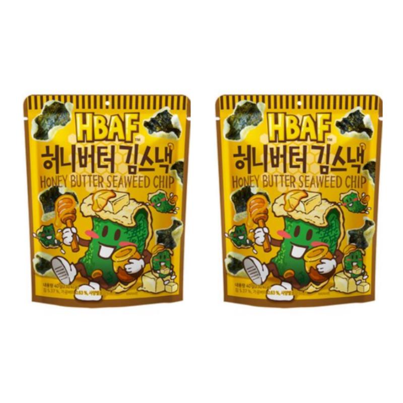 HBAF Honey Butter Seaweed Snack 40g (4 Options)