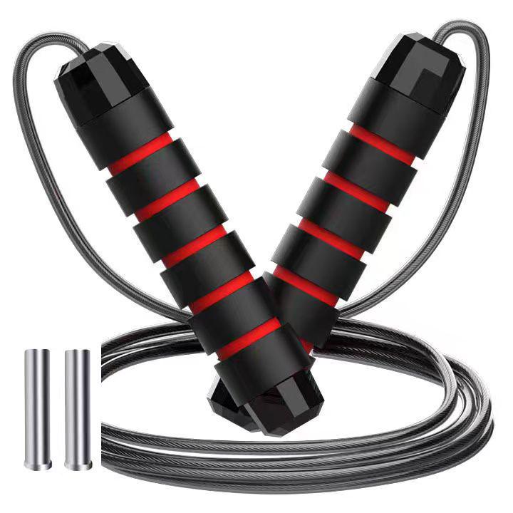 Steel Wire Weighted Jump Rope for Adult Fitness & Professional Training