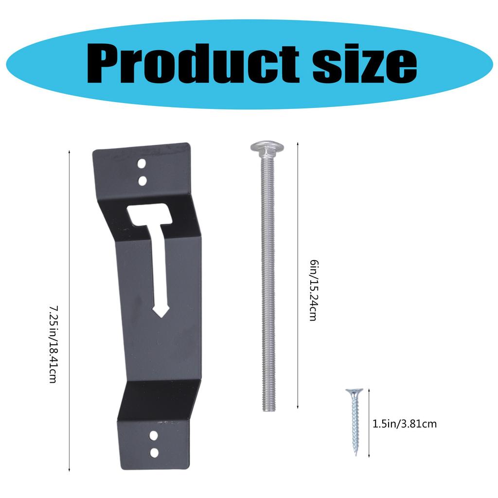 Upgrades Heavy Duty Spare Tire Carrier Mount for Trailers Secure Wall Brackets for Enclosed Utility Trailer Wheels