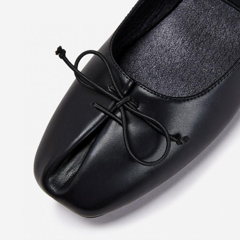 Simplet By ESquire Simple Women S Elin Ribbon Flat ShoeS Black