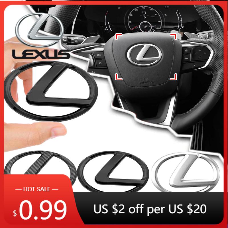 Interior Stickers Car Steering Wheel Sticker Badge Decoration Auto Accessories For Lexus LS LC IS350 ES300 GS350 CT200h GX460 LXRJ6