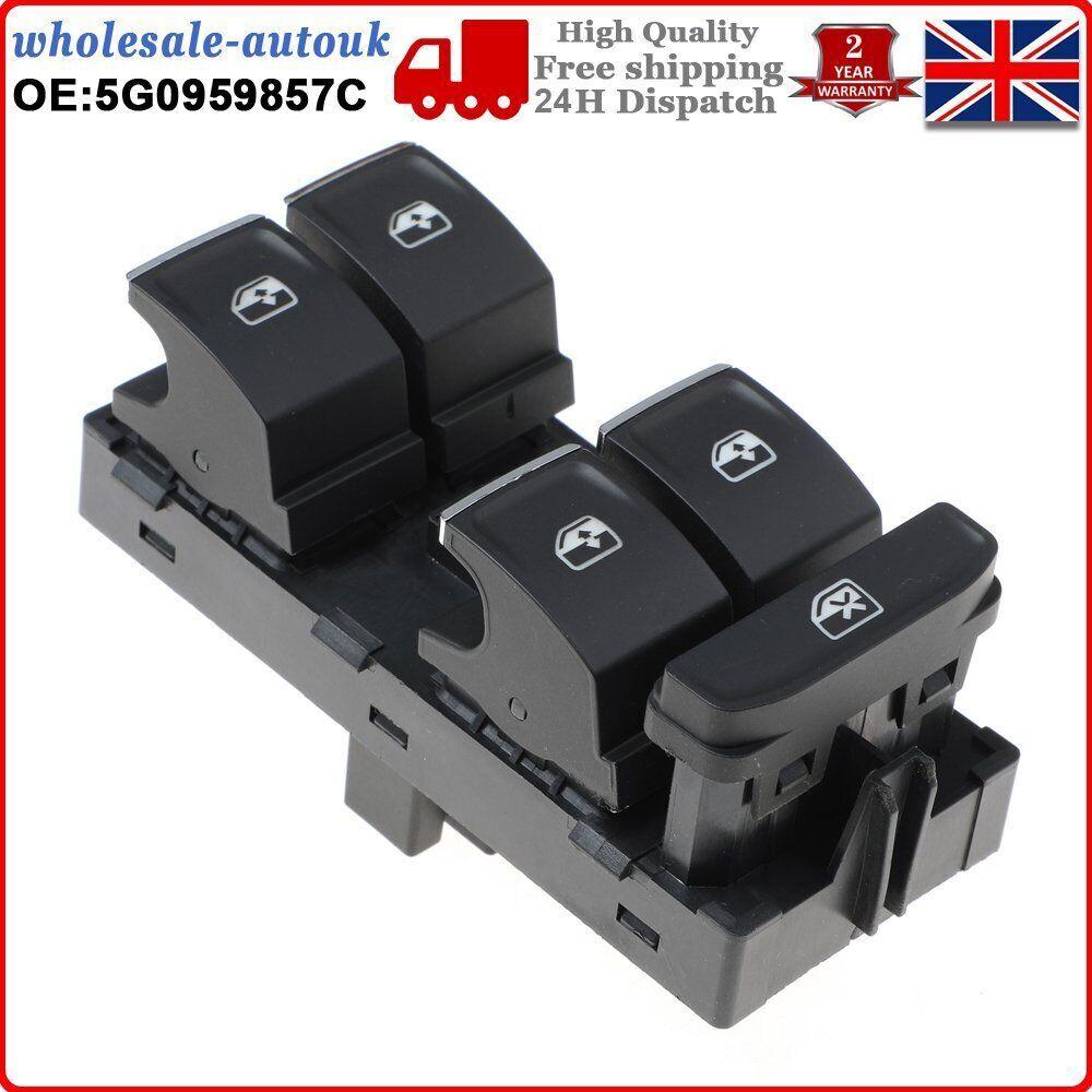 Master Power Window Control Switch For VW Golf GTI MK7 Passat B8 Tiguan Touran A