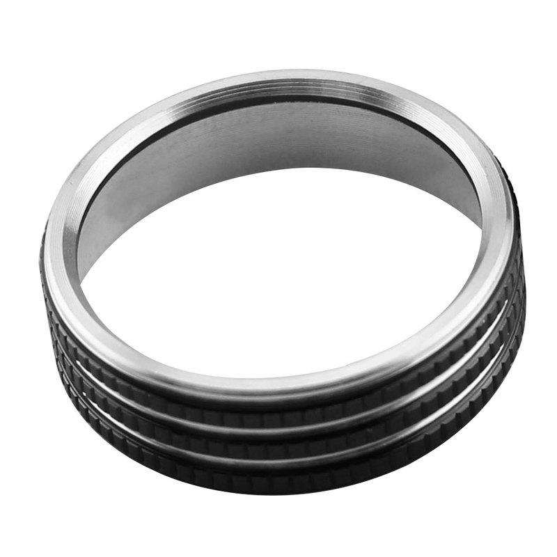 1Pc Aluminum Alloy Headlight Switch Knob Cover for Jeep Compass 2015 - 2025 Self-Adhesive Fog Light Switch Cover Decoration Set