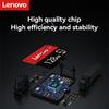 Lenovo Micro SD Card 100MB/s High Speed TF Card 32GB 64GB 128GB 256GB MicroSDXC Class 10 A1 V30 Memory Card for Nintendo Switch/Phone/Camera/Dash Cam