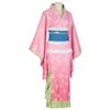 Kanroji Mitsuri Cosplay Costume With Polyester Fabric For Anime Cosplay And Role Playing