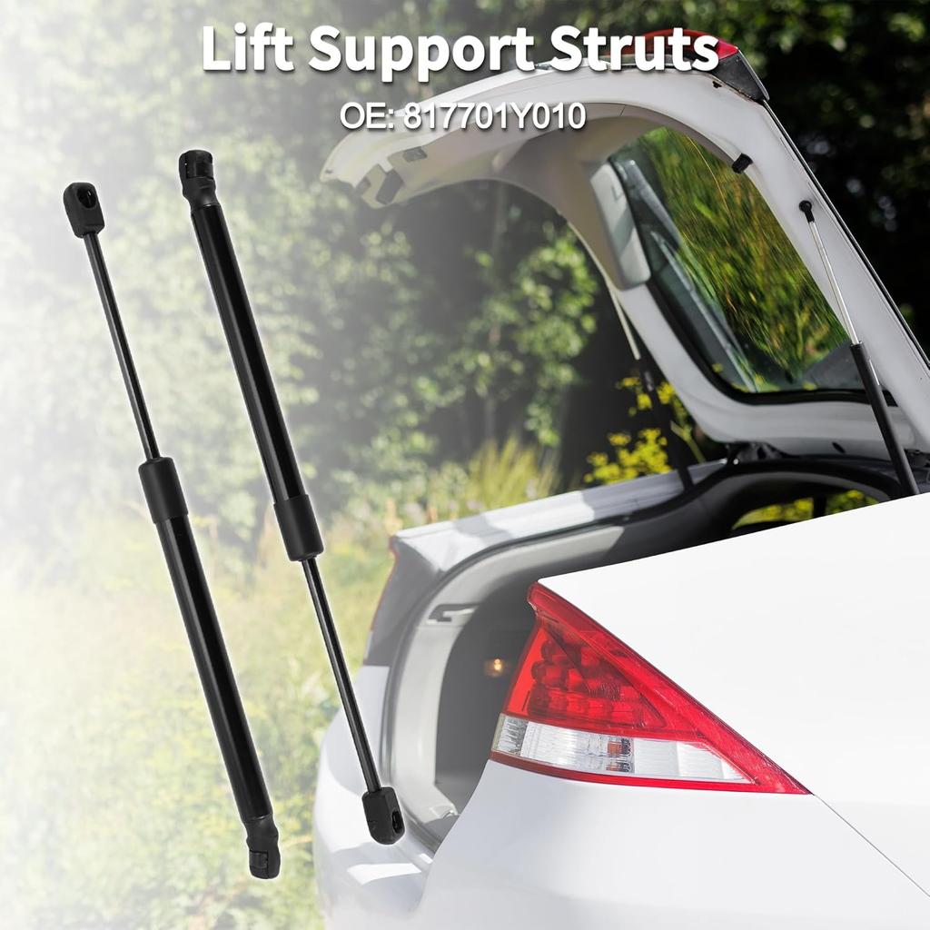 Rear Hatch Lift Supports Struts for Kia Picanto 2011-2015 No.817701Y010 Gas Spring Black 2 PCS