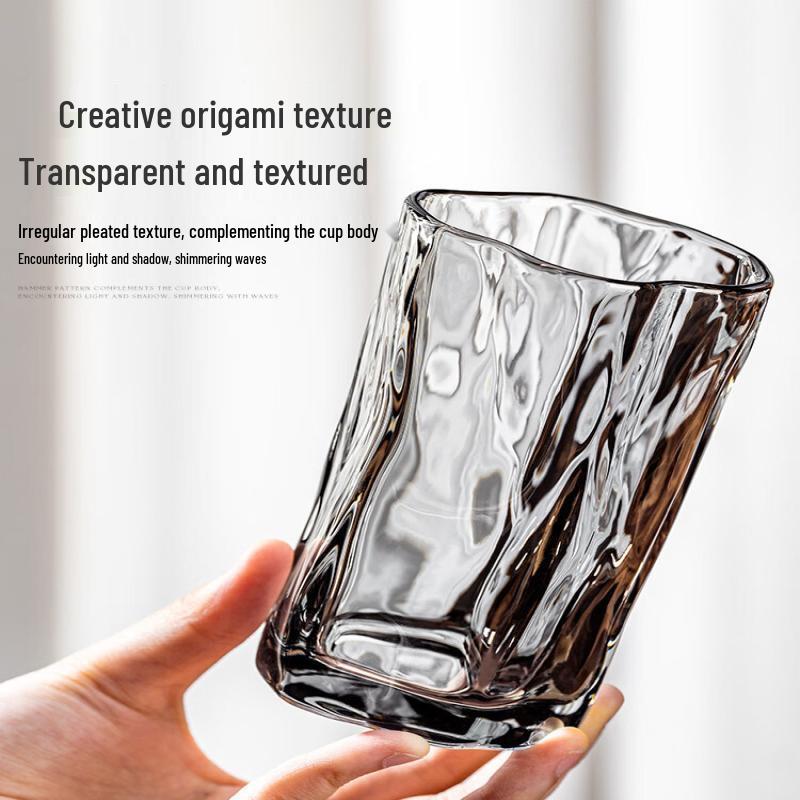 UOCO Elegant Twisted Glass Cup Set