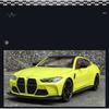 1/24 BMW M4 G82 Coupe Alloy Sports Car Model Diecasts Metal Vehicles Car Model Simulation Sound Light Collection Chlidrens Toys Gift
