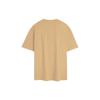 Calvin Klein Logo Embroidered Loose Fit Crew Neck T-Shirt Men Tops Straw-Yellow 40HM229-CF1