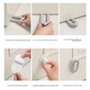 Donut Door Stopper Door Stopper Kitchen Bedroom Bathroom Door Anti-collision Anti-skid Silicone
