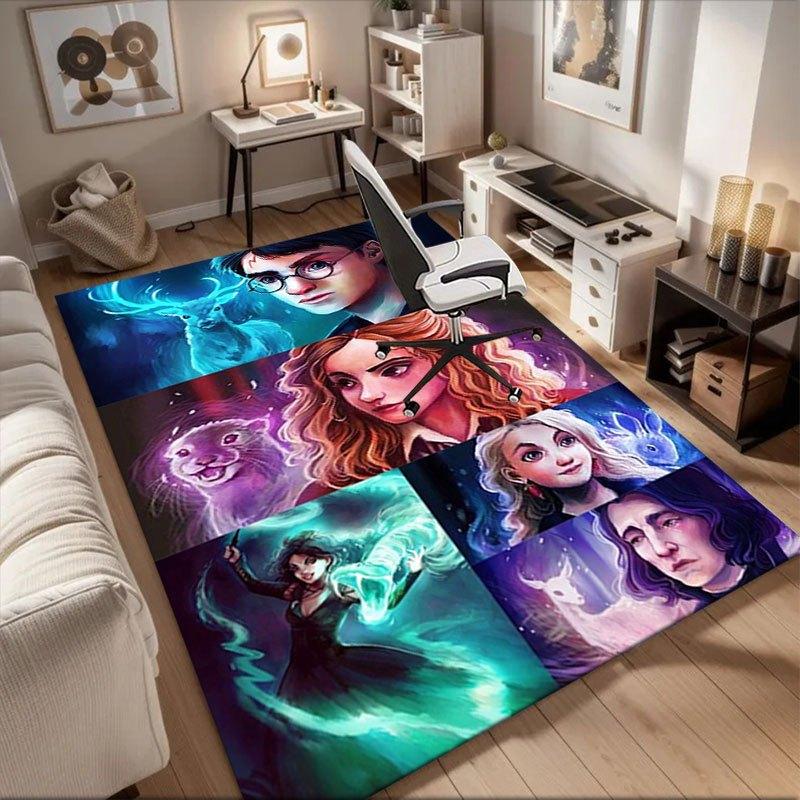 

Harry Potter Characters Art Print SetOffice Mat Home Decor Office Rugs LB111 60cm by 90cm