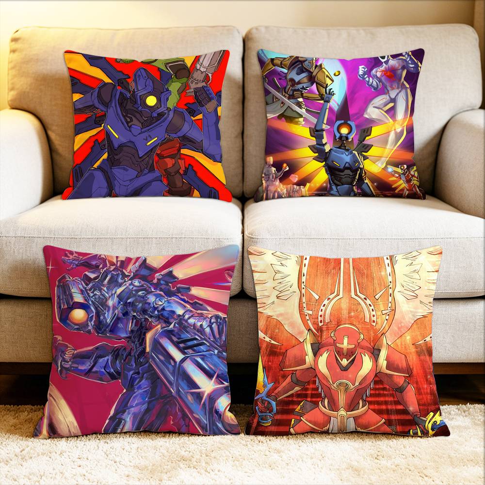 Housse de coussin carrée Ultrakill Tailles Variées Pour Voiture Maison Chambre à Coucher Décor