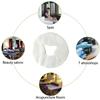 100pcs Disposable Face Covers Non Woven Headrest Covers U Shaped Lying Pillowcase for Massage Table Facial Bed Spas