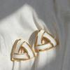 Gold Color Imitation Pearl Earrings Retro Style Simulated Pearl Earrings  Gifts for Women