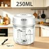 Compact Wireless Electric Garlic Chopper - Multi-functional & Automatic Cooking Masher