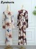 Floral Print Maxi Dress for Women