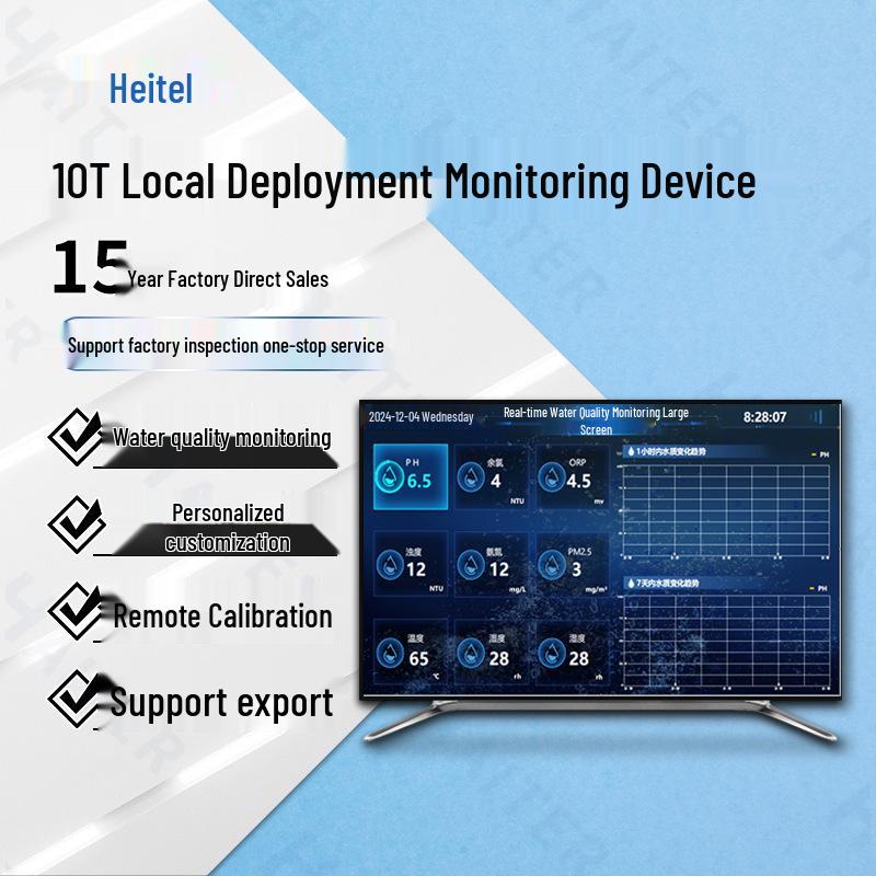 

Багатопараметричний аналізатор IoT: Місцевий моніторинг каламутності та pH Remote Control System