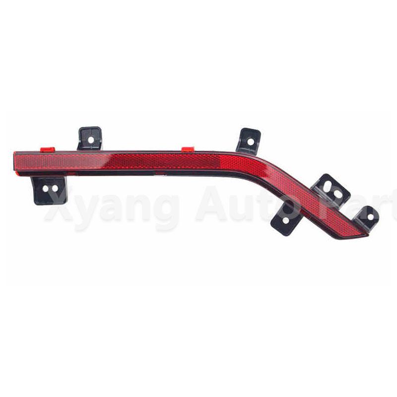 Rear Bumper Recovery Reflector, Rear Bumper Reflector, Red Trim Strip for Changan Deepal S7 Right
