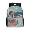 Pokemon Backpacks Daypack Summer Vibes mochila Camping Large Capacity Rucksack