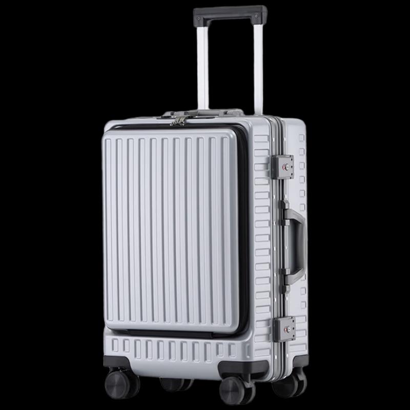 Tymon Front-Opening Aluminum Frame Luggage 20 inch