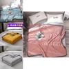 Couette d'été fraîche en coton avec garnissage en coton lavable pour enfants et adultes