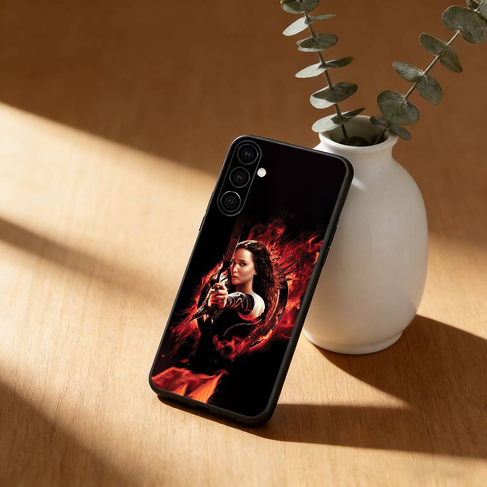 The H-Hunger Games  Phone Case For Samsung GalaxyA13,21s,22,31,32,52,53,71,72,73,Soft Black Cover